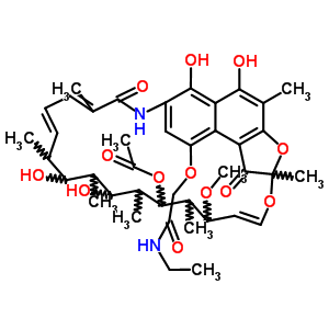 Rifamycin b ethylamideStructure,38327-40-1Structure Rifamycin b ethylamide Structure,38327-40-1Structure
