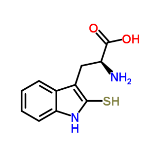 2-ThioltryptophanStructure,38327-45-6Structure 2-Thioltryptophan Structure,38327-45-6Structure