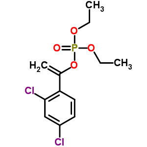 1-(2,4-Dichlorophenyl)ethenyl diethyl phosphateStructure,38331-02-1Structure 1-(2,4-Dichlorophenyl)ethenyl diethyl phosphate Structure,38331-02-1Structure