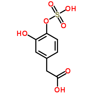 2-(3-Hydroxy-4-sulfooxy-phenyl)acetic acidStructure,38339-04-7Structure 2-(3-Hydroxy-4-sulfooxy-phenyl)acetic acid Structure,38339-04-7Structure