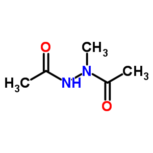 N-乙?；?n-甲基-乙酰肼結(jié)構(gòu)式_38604-72-7結(jié)構(gòu)式