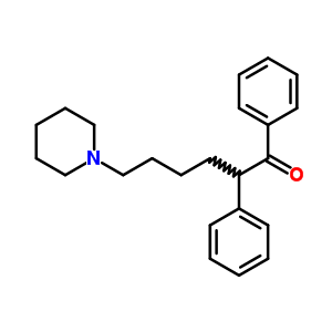 2-Phenyl-6-piperidinohexynophenoneStructure,38940-46-4Structure 2-Phenyl-6-piperidinohexynophenone Structure,38940-46-4Structure