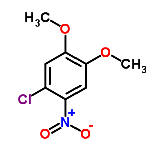 Benzene, 1-chloro-4,5-dimethoxy-2-nitro-Structure,3899-65-8Structure Benzene, 1-chloro-4,5-dimethoxy-2-nitro- Structure,3899-65-8Structure