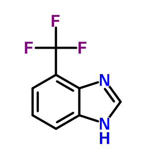 1H-benzimidazole,4-(trifluoromethyl)-(9ci)Structure,392-11-0Structure 1H-benzimidazole,4-(trifluoromethyl)-(9ci) Structure,392-11-0Structure