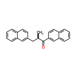 1-Propanone,2-methyl-1,3-di-2-naphthalenyl-Structure,39575-74-1Structure 1-Propanone,2-methyl-1,3-di-2-naphthalenyl- Structure,39575-74-1Structure