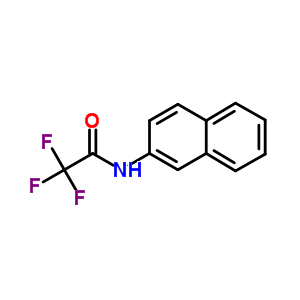 Acetamide,2,2,2-trifluoro-n-2-naphthalenyl-Structure,398-48-1Structure Acetamide,2,2,2-trifluoro-n-2-naphthalenyl- Structure,398-48-1Structure