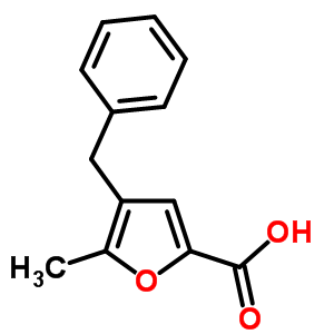 4-Benzyl-5-methyl-2-furoic acidStructure,3988-93-0Structure 4-Benzyl-5-methyl-2-furoic acid Structure,3988-93-0Structure