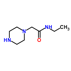 1-Piperazineacetamide,n-ethyl-(9ci)Structure,40004-11-3Structure 1-Piperazineacetamide,n-ethyl-(9ci) Structure,40004-11-3Structure