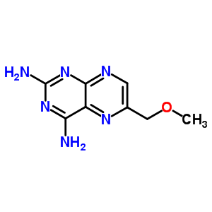 2,4-Pteridinediamine,6-(methoxymethyl)-Structure,40110-13-2Structure 2,4-Pteridinediamine,6-(methoxymethyl)- Structure,40110-13-2Structure