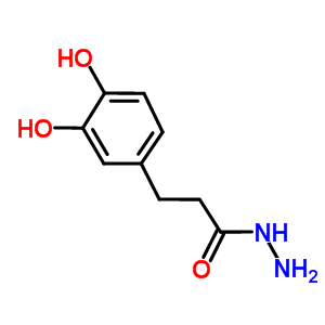 3-(3,4-Dihydroxyphenyl)propanohydrazideStructure,401642-48-6Structure 3-(3,4-Dihydroxyphenyl)propanohydrazide Structure,401642-48-6Structure