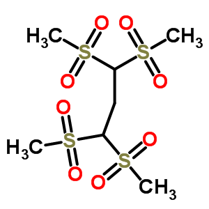 Propane,1,1,3,3-tetrakis(methylsulfonyl)-Structure,40182-90-9Structure Propane,1,1,3,3-tetrakis(methylsulfonyl)- Structure,40182-90-9Structure