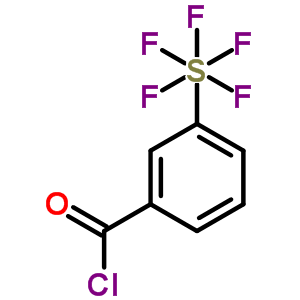 3-(五氟磺?；?苯甲酰氯結(jié)構(gòu)式_401892-81-7結(jié)構(gòu)式