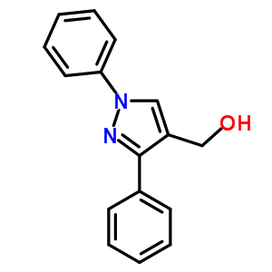 (1,3-Diphenyl-1h-pyrazol-4-yl)-methanolStructure,40278-32-8Structure (1,3-Diphenyl-1h-pyrazol-4-yl)-methanol Structure,40278-32-8Structure
