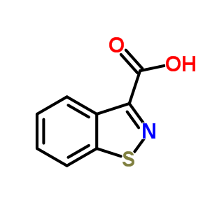 1,2-Benzisothiazole-3-carboxylic acidStructure,40991-34-2Structure 1,2-Benzisothiazole-3-carboxylic acid Structure,40991-34-2Structure