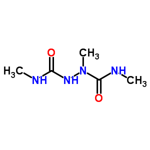 1,3-Dimethyl-1-(methylcarbamoylamino)ureaStructure,4114-37-8Structure 1,3-Dimethyl-1-(methylcarbamoylamino)urea Structure,4114-37-8Structure