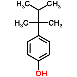 Phenol,4-(1,1,2-trimethylpropyl)-Structure,4128-07-8Structure Phenol,4-(1,1,2-trimethylpropyl)- Structure,4128-07-8Structure