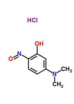 2-Nitroso-5-dimethylaminophenol hydrochlorideStructure,41317-10-6Structure 2-Nitroso-5-dimethylaminophenol hydrochloride Structure,41317-10-6Structure