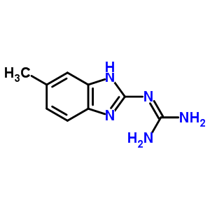 Guanidine, (5-methyl-1h-benzimidazol-2-yl)-(9ci)Structure,41927-03-1Structure Guanidine, (5-methyl-1h-benzimidazol-2-yl)-(9ci) Structure,41927-03-1Structure