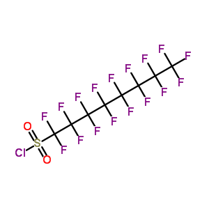 Perfluorooctanesulphonyl chloride Structure,423-60-9Structure