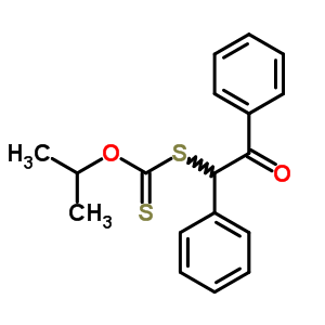 1,2-Diphenyl-2-propan-2-yloxycarbothioylsulfanyl-ethanoneStructure,42573-99-9Structure 1,2-Diphenyl-2-propan-2-yloxycarbothioylsulfanyl-ethanone Structure,42573-99-9Structure