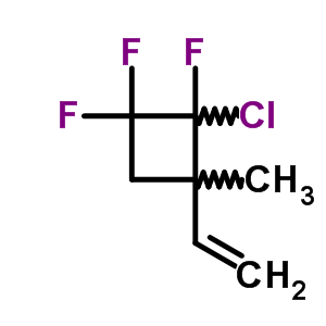1,1,2-Trifluoro-2-chloro-3-methyl-3-vinylcyclobutaneStructure,4265-28-5Structure 1,1,2-Trifluoro-2-chloro-3-methyl-3-vinylcyclobutane Structure,4265-28-5Structure