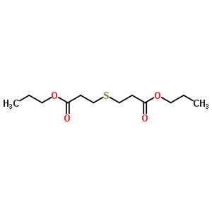Propyl 3-(2-propoxycarbonylethylsulfanyl)propanoateStructure,4275-35-8Structure Propyl 3-(2-propoxycarbonylethylsulfanyl)propanoate Structure,4275-35-8Structure