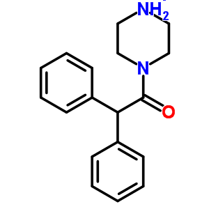 2,2-Diphenyl-1-piperazin-1-yl-ethanoneStructure,435345-44-1Structure 2,2-Diphenyl-1-piperazin-1-yl-ethanone Structure,435345-44-1Structure