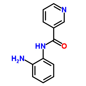 N-(2-氨基苯基)-煙酰胺結(jié)構(gòu)式_436089-31-5結(jié)構(gòu)式