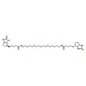 1,17-Bisbiotinylamino-3,6,9,12,15-pentaoxaheptadecaneStructure,440680-87-5Structure 1,17-Bisbiotinylamino-3,6,9,12,15-pentaoxaheptadecane Structure,440680-87-5Structure