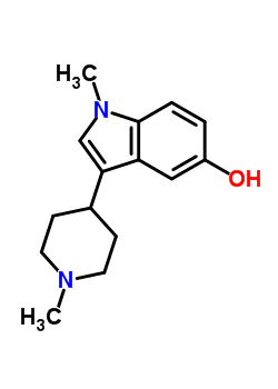 1-Methyl-3-(1-methyl-4-piperidinyl)-1h-indol-5-olStructure,445441-74-7Structure 1-Methyl-3-(1-methyl-4-piperidinyl)-1h-indol-5-ol Structure,445441-74-7Structure