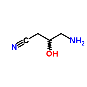 4-Amino-3-hydroxy-butanenitrileStructure,44595-48-4Structure 4-Amino-3-hydroxy-butanenitrile Structure,44595-48-4Structure