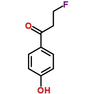 1-Propanone,3-fluoro-1-(4-hydroxyphenyl)-Structure,451-44-5Structure 1-Propanone,3-fluoro-1-(4-hydroxyphenyl)- Structure,451-44-5Structure
