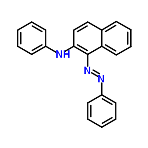 N-苯基-1-苯基二氮雜烯-萘-2-胺結(jié)構(gòu)式_4523-36-8結(jié)構(gòu)式