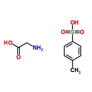 Glycine, 4-methylbenzenesulfonateStructure,4571-30-6Structure Glycine, 4-methylbenzenesulfonate Structure,4571-30-6Structure