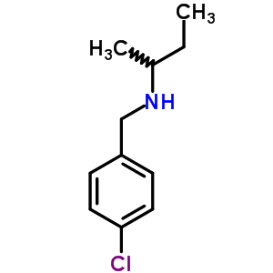 N-(4-氯芐基)-2-丁胺結(jié)構(gòu)式_46234-40-6結(jié)構(gòu)式