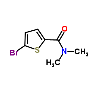 5-Bromo-n,n-dimethylthiophene-2-carboxamideStructure,474711-51-8Structure 5-Bromo-n,n-dimethylthiophene-2-carboxamide Structure,474711-51-8Structure
