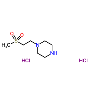 1-(2-(Methylsulfonyl)ethyl)piperazine dihydrochlorideStructure,479065-30-0Structure 1-(2-(Methylsulfonyl)ethyl)piperazine dihydrochloride Structure,479065-30-0Structure