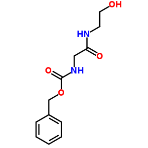 Benzyl n-(2-hydroxyethylcarbamoylmethyl)carbamateStructure,4815-67-2Structure Benzyl n-(2-hydroxyethylcarbamoylmethyl)carbamate Structure,4815-67-2Structure