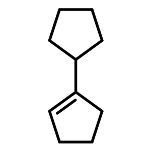 1-CyclopentylcyclopenteneStructure,4884-21-3Structure 1-Cyclopentylcyclopentene Structure,4884-21-3Structure