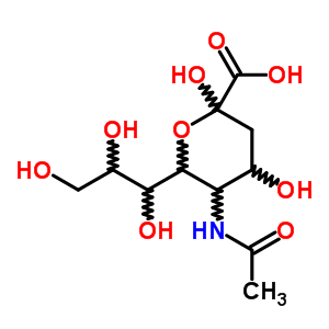 N-乙?；窠?jīng)氨酸結(jié)構(gòu)式_489-46-3結(jié)構(gòu)式