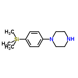 1-(4-Trimethylsilylphenyl)piperazineStructure,496808-09-4Structure 1-(4-Trimethylsilylphenyl)piperazine Structure,496808-09-4Structure