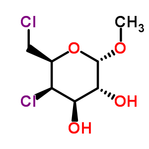 Methyl 4,6-dichloro-4,6-dideoxy-α-d-galactopyranosideStructure,4990-82-3Structure Methyl 4,6-dichloro-4,6-dideoxy-α-d-galactopyranoside Structure,4990-82-3Structure