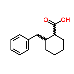 Cyclohexanecarboxylicacid, 2-(phenylmethyl)-, trans-(9ci)Structure,4992-42-1Structure Cyclohexanecarboxylicacid, 2-(phenylmethyl)-, trans-(9ci) Structure,4992-42-1Structure