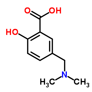 5-(Dimethylaminomethyl)-2-hydroxy-benzoic acidStructure,4995-99-7Structure 5-(Dimethylaminomethyl)-2-hydroxy-benzoic acid Structure,4995-99-7Structure