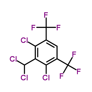 2,6-Dichloro-3,5-bis(trifluoromethyl)benzal chlorideStructure,501657-11-0Structure 2,6-Dichloro-3,5-bis(trifluoromethyl)benzal chloride Structure,501657-11-0Structure