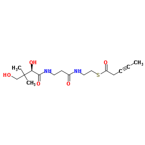 3-PentynoylpantetheineStructure,50304-43-3Structure 3-Pentynoylpantetheine Structure,50304-43-3Structure