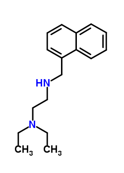 N,n-diethyl-n’-(1-naphthalenylmethyl)-1,2-ethanediamineStructure,50341-69-0Structure N,n-diethyl-n’-(1-naphthalenylmethyl)-1,2-ethanediamine Structure,50341-69-0Structure