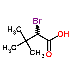 2-Bromo-3,3-dimethylbutanoic acidStructure,50364-40-4Structure 2-Bromo-3,3-dimethylbutanoic acid Structure,50364-40-4Structure