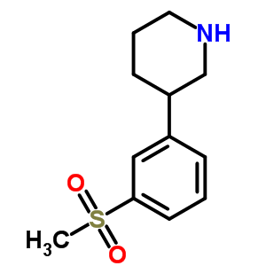 3S-(-)-3-3-(methanesulfonyl)phenylpiperidine tartaric acid saltStructure,504398-38-3Structure 3S-(-)-3-3-(methanesulfonyl)phenylpiperidine tartaric acid salt Structure,504398-38-3Structure