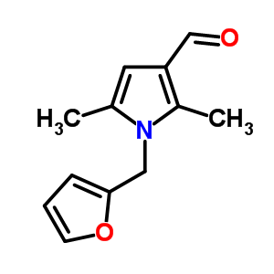 1-(2-Furylmethyl)-2,5-dimethyl-1h-pyrrole-3-carbaldehydeStructure,5049-49-0Structure 1-(2-Furylmethyl)-2,5-dimethyl-1h-pyrrole-3-carbaldehyde Structure,5049-49-0Structure